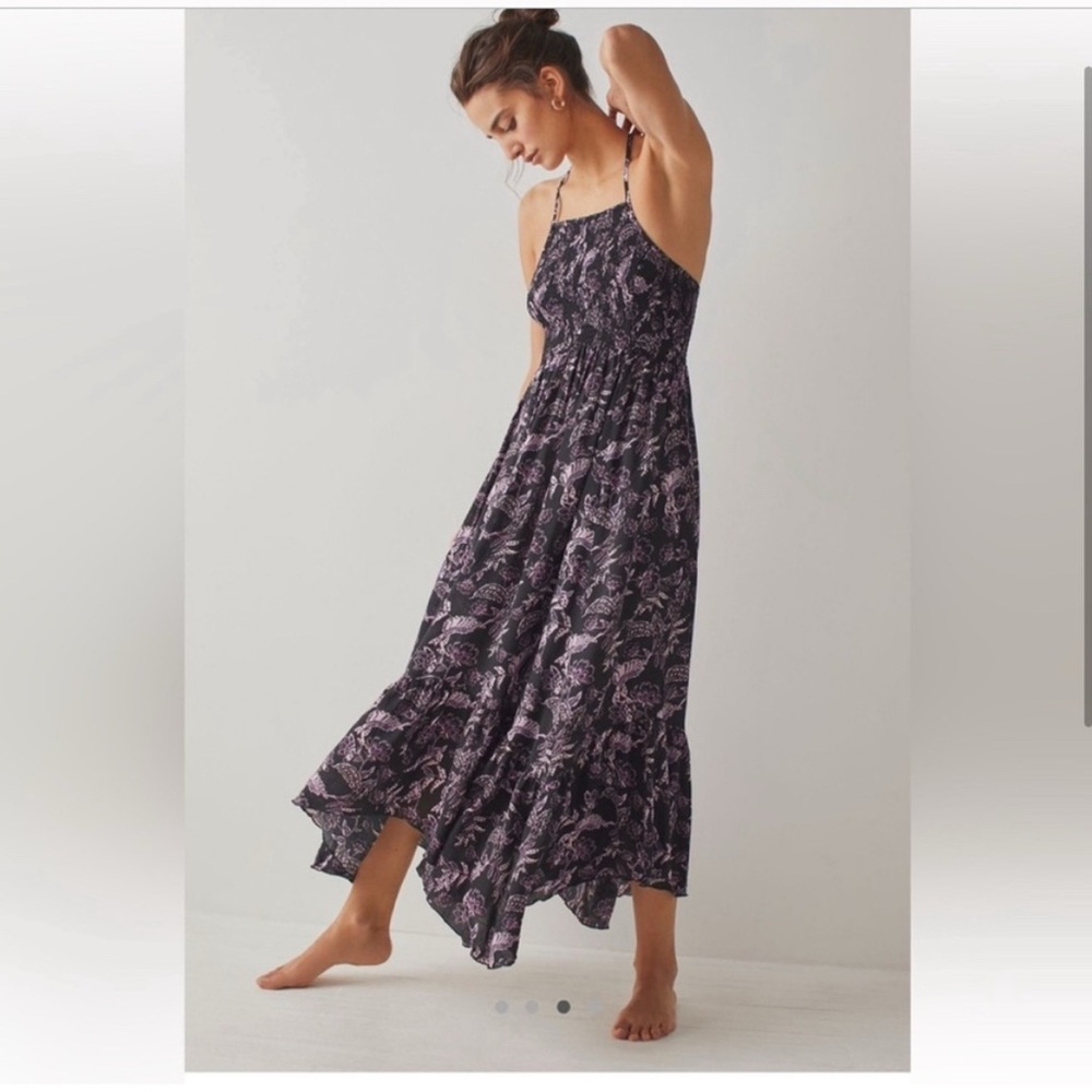 Free people heat wave maxi paisley dress